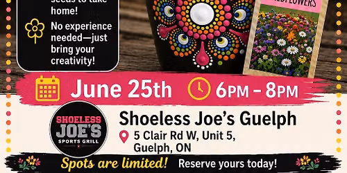 Guelph-Terracotta Planter Pot Dot-Painting Workshop