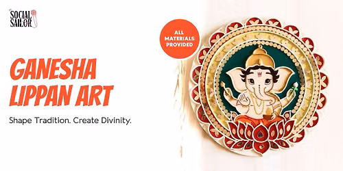 Ganesha Lippan Art - Chennai