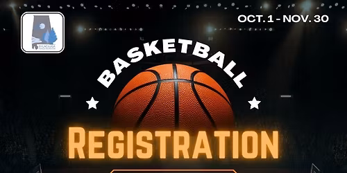 2026 Basketball Registration (Oct. 1-Nov. 30)