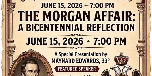 The Morgan Affair: a Bicentennial Reflection