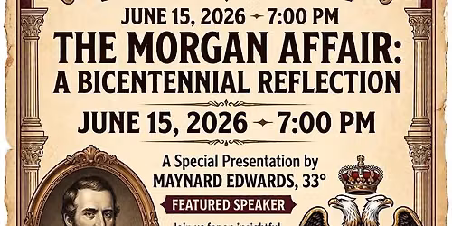 The Morgan Affair: a Bicentennial Reflection