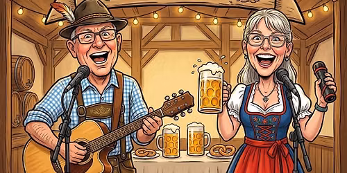 Dwane and Chris Haggy at Combustion Brewing Octoberfest!