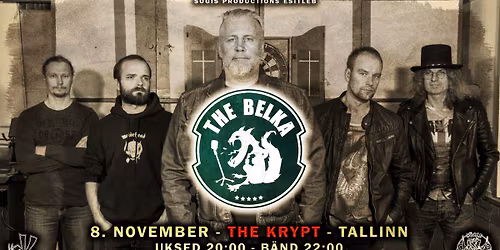 THE BELKA (alt rock aastast 1994) @ The Krypt, Tallinn \ud83e\udd87