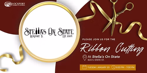 Ribbon Cutting Stella's On State