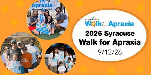 2026 Syracuse Walk for Apraxia
