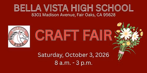 BV PTSA ANNUAL CRAFT FAIR!