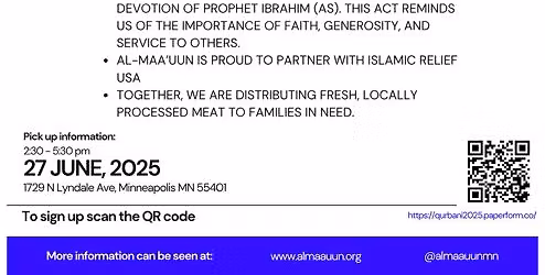 Qurbani Meat Giveaway