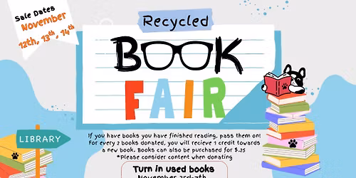 Recycled Book Fair 2025