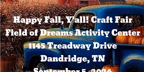 Happy Fall, Y\u2019all! Craft Fair