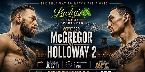 Lucky\u2019s UFC 329 | Private Fight Lounge Experience
