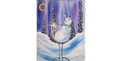 Snowman Cheers - Paint and Sip in Sacramento | Classpop!\u2122