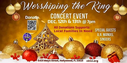 Worshiping The King Christmas Concert