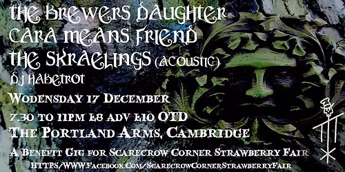 Winter Solstice Warmer with The Brewers Daughter, Cara Means Friend and The Skraekings (Acoustic)