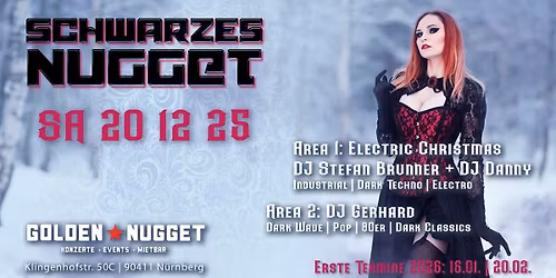 Schwarzes Nugget: Electric Christmas @GoldenNugget 20.12.25