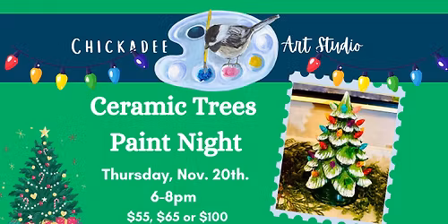 Ceramic Trees Paint Night
