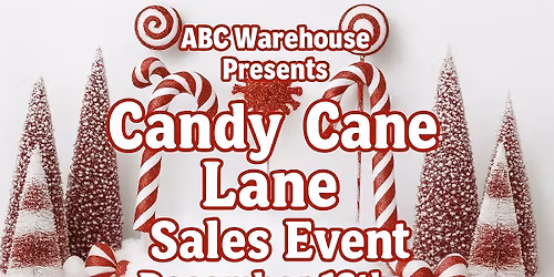 Candy cane Lane sales event