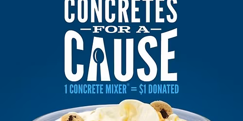 Culver's Concretes for a Cause to benefit Tri-Area Ministry Food Pantry