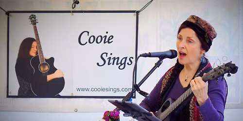 Cooie Sings at Burlington Farmers Market