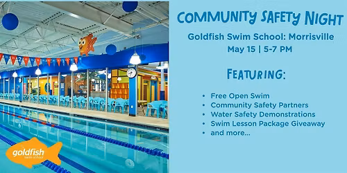Community Safety Night at Goldfish Swim School-Morrisville