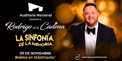 LA SINFON\u00cdA DE LA MEMORIA: Rodrigo De La Cadena