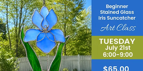 Beginner Iris Stained Glass Workshop