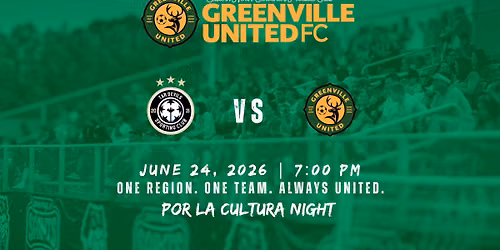 Greenville United vs New Bern City FC, Por La Cultura Night