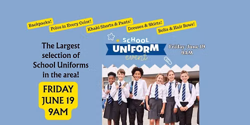 Back To School Reveal - FRIDAY JUNE 19 - 9AM!