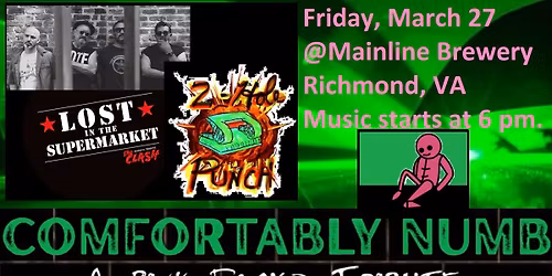 Comfortably Numb RVA Pink Floyd Tribute @Mainline Brewery.  