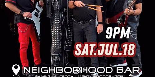 Turbo Lover Tribute to Judas Priest at Neighborhood Bar