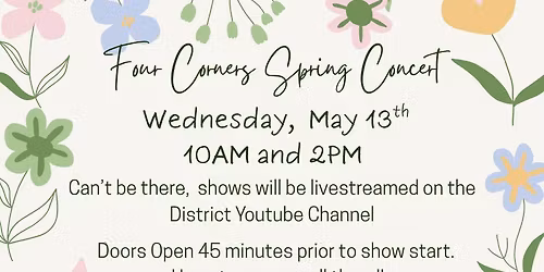 Four Corners Spring Concert