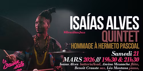 ISA\u00cdAS ALVES QUINTET - Hommage \u00e0 Hermeto Pascoal