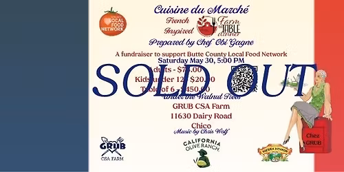 Cuisine du March\u00e9 Farm to Table Dinner
