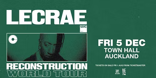 Lecrae - Reconstruction World Tour NZ | Auckland