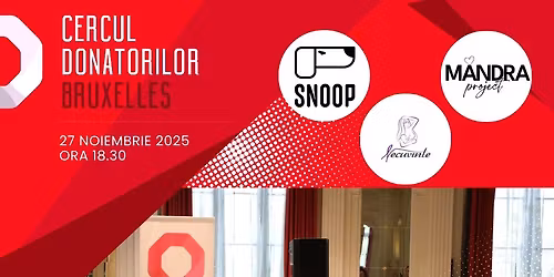 Cercul Donatorilor Bruxelles - edi\u021bia 8