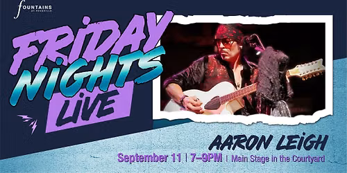 Friday Nights Live: Aaron Leigh