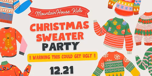 Kids Christmas Sweater Party! \ud83c\udf84 