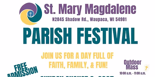 St. Mary Magdalene Outdoor Mass & Parish Festival 