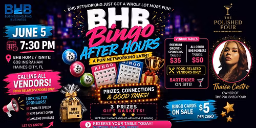 BHB Bingo After Hour