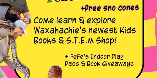 Grand Opening: Free! Creature Teacher and Snow Cones