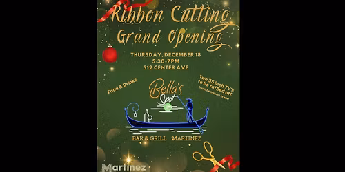 Bella's Spot Bar & Grill-Grand Opening-Ribbon Cutting