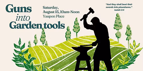 Guns into Garden tools 