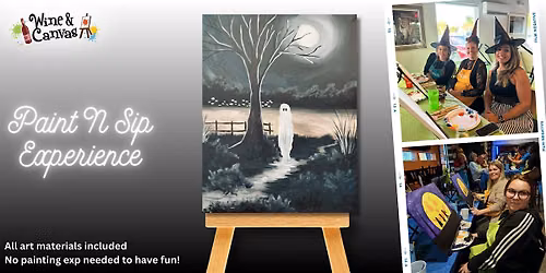 Apollo Beach Paint Party- Ghostly Meeting