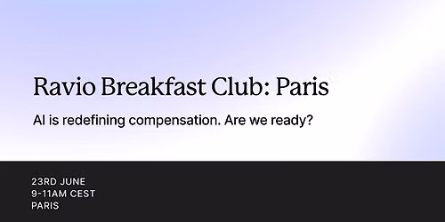 Ravio Breakfast Club: Paris
