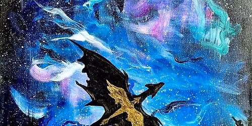 Paint and Sip: Ride Into the Cosmos