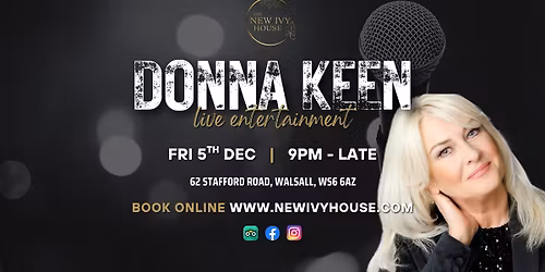 Live Singer - Donna Keen