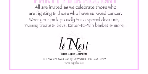 Tickled Pink Event