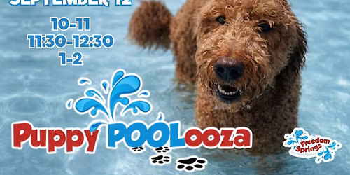 Puppy POOLooza