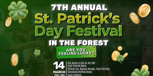 7th Annual St. Patrick\u2019s Day in the Forest
