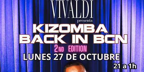 Kizomba back in BCN - 2nd edition