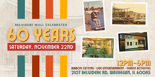 Belvidere mall 60th Anniversary Celebration